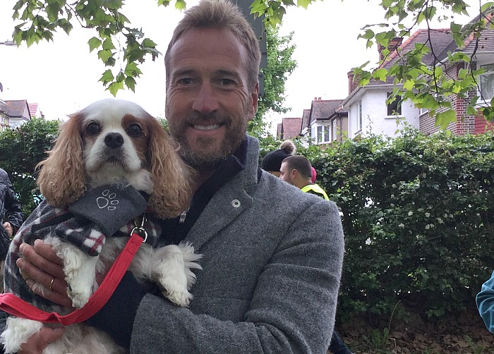 🐶 ITV Filming – Cuddles with Ben Fogle